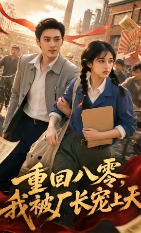 短剧《重回八零，我被厂长宠上天》海报