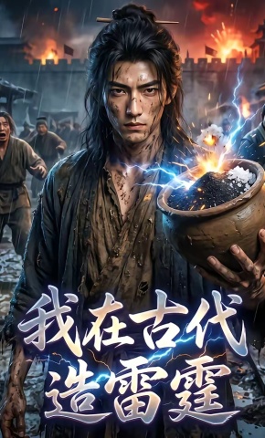 短剧《我在古代造雷霆》海报