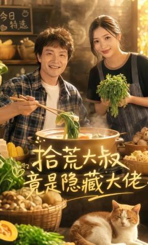 短剧《拾荒大叔竟是隐藏大佬》海报