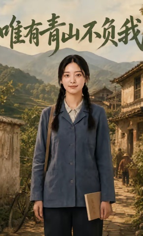 短剧《唯有青山不负我》海报