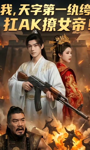 短剧《我，天字第一纨绔，扛AK撩女帝！》海报