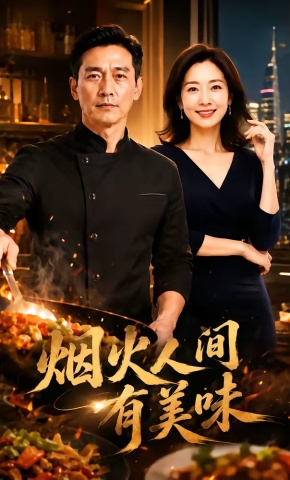 短剧《烟火人间有美味》海报