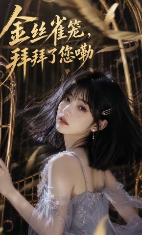 短剧《金丝雀笼，拜拜了您嘞》海报