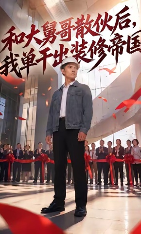 短剧《和大舅哥散伙后，我单干出装修帝国》海报