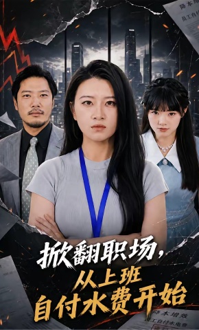 短剧《掀翻职场，从上班自付水费开始》海报