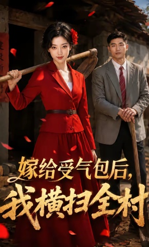 短剧《嫁给受气包后，我横扫全村》海报