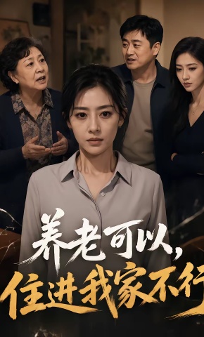 短剧《养老可以，住进我家不行》海报