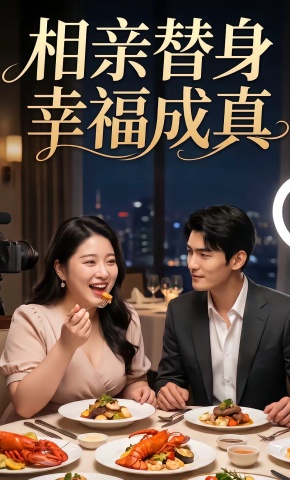 短剧《相亲替身幸福成真》海报