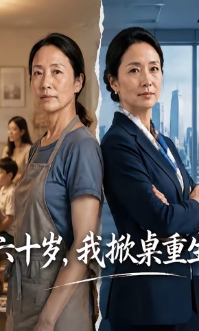 短剧《六十岁，我掀桌重生》海报