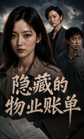 短剧《隐藏的物业账单》海报