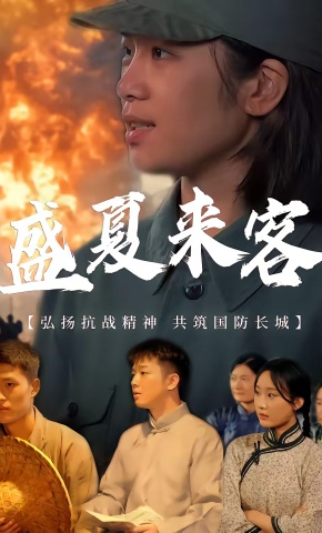 短剧《盛夏来客》海报