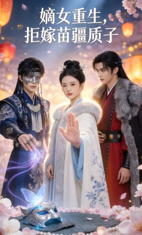短剧《嫡女重生，拒嫁苗疆质子》海报