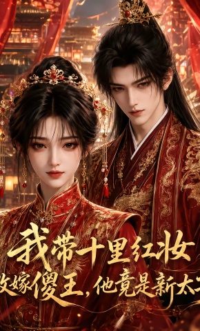 短剧《我带十里红妆改嫁傻王，他竟是新太子》海报