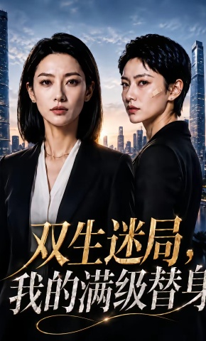 短剧《双生迷局，我的满级替身》海报