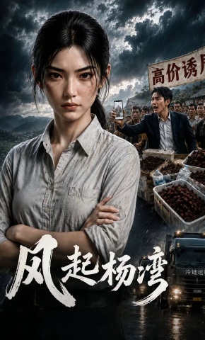 短剧《风起杨湾》海报