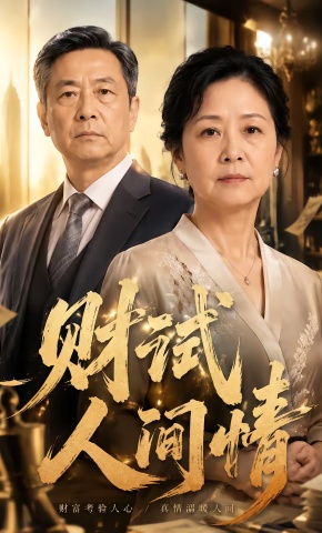 短剧《财试人间情》海报