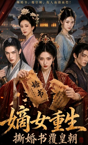 短剧《嫡女重生撕婚书覆皇朝》海报