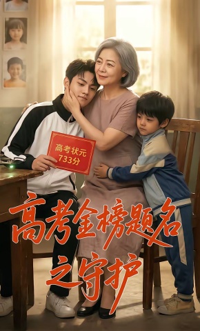 短剧《高考金榜题名之守护》海报