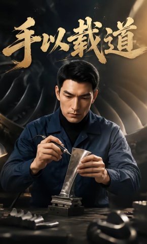 短剧《手以载道》海报