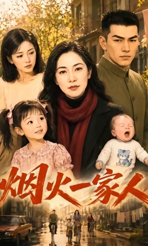 短剧《烟火一家人》海报