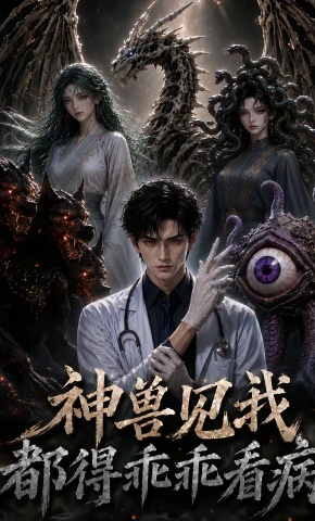 短剧《神兽见我都得乖乖看病》海报