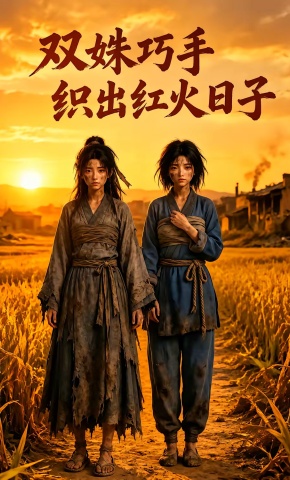 短剧《双姝巧手织出红火日子》海报
