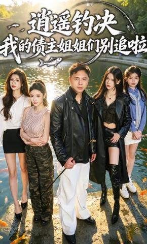 短剧《逍遥钓决，我的债主姐姐们别追啦》海报