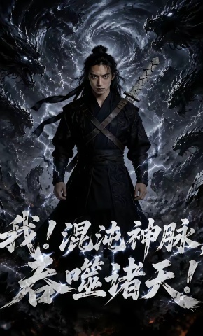 短剧《我！混沌神脉，吞噬诸天！》海报
