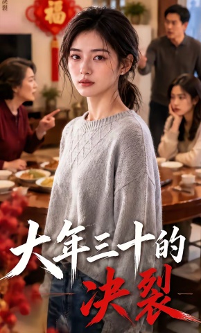 短剧《大年三十的决裂》海报