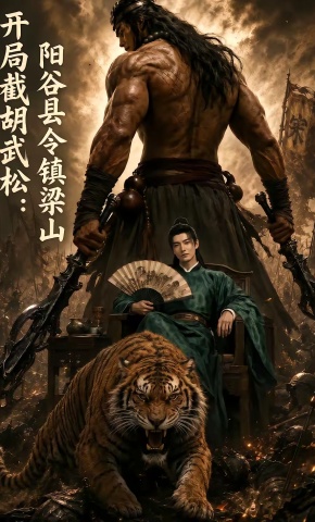 短剧《开局截胡武松：阳谷县令镇梁山》海报