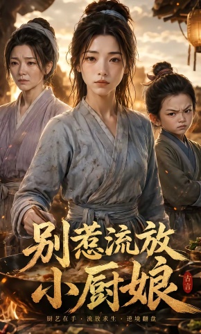 短剧《别惹流放小厨娘》海报