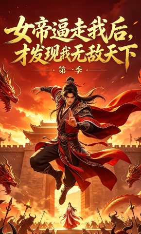 短剧《女帝逼走我后，才发现我无敌天下第一季》海报