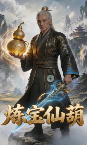 短剧《炼宝仙葫》海报
