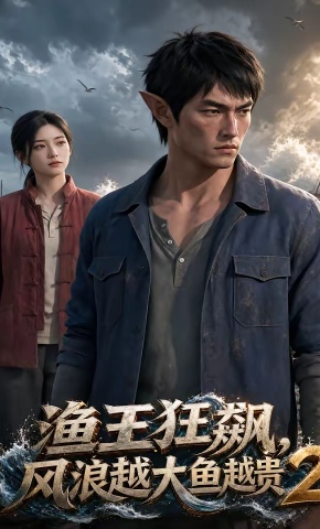 短剧《渔王狂飙,风浪越大鱼越贵2》海报