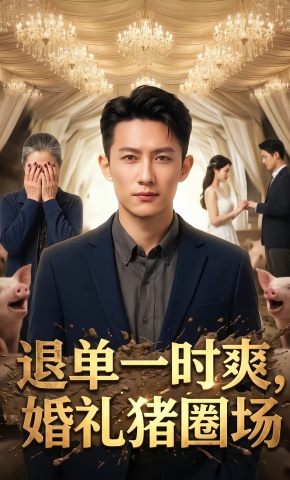 短剧《退单一时爽，婚礼猪圈场》海报