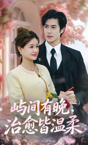 短剧《屿间有晚，治愈皆温柔》海报