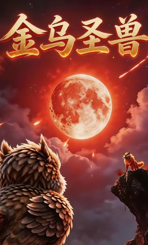 短剧《金乌圣兽》海报