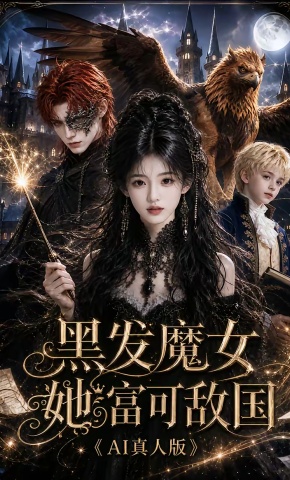 短剧《黑发魔女她富可敌国AI真人版》海报