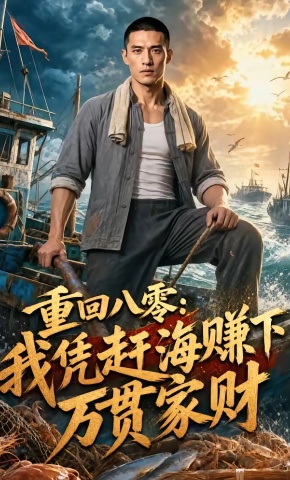 短剧《重回八零：我凭赶海赚下万贯家财》海报