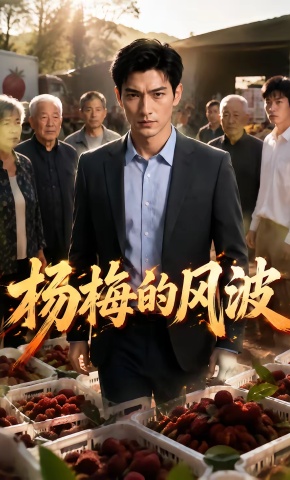 短剧《杨梅的风波》海报