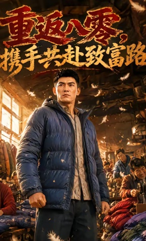 短剧《重返八零，携手共赴致富路》海报