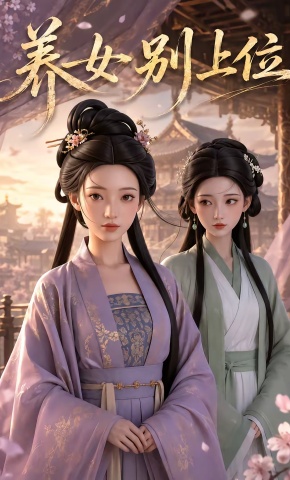 短剧《养女别上位》海报