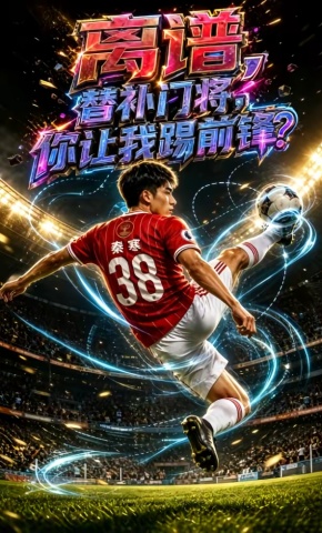 短剧《离谱，替补门将，你让我踢前锋？》海报