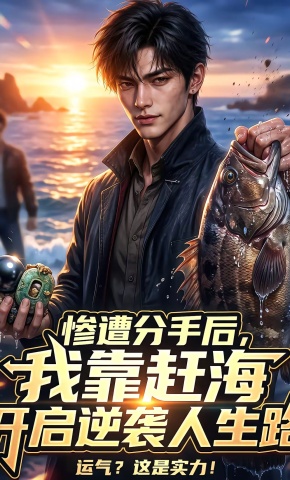 短剧《惨遭分手后，我靠赶海开启逆袭人生路》海报