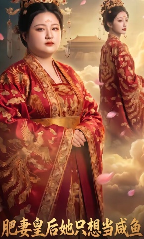 短剧《肥妻皇后她只想当咸鱼》海报