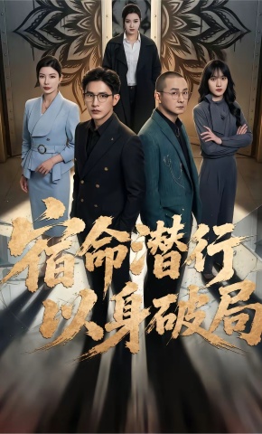 短剧《宿命潜行，以身破局》海报