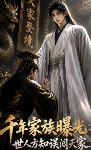 短剧《千年家族曝光：世人方知误闯天家》海报