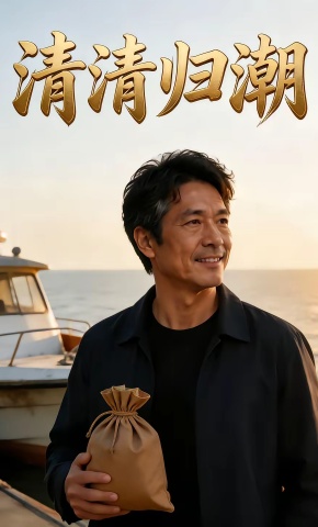 短剧《清清归潮》海报