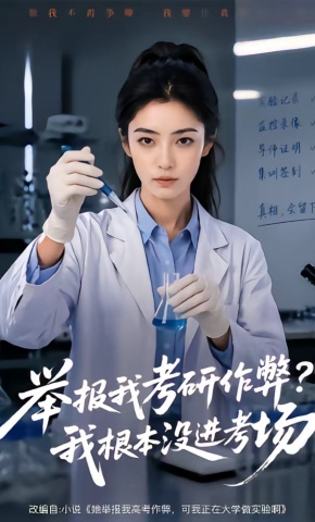 短剧《举报我考研作弊?我根本没进考场》海报