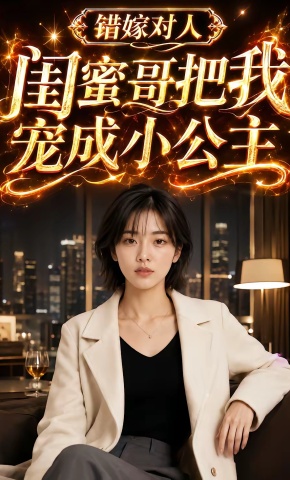 短剧《错嫁对人，闺蜜哥把我宠成小公主》海报